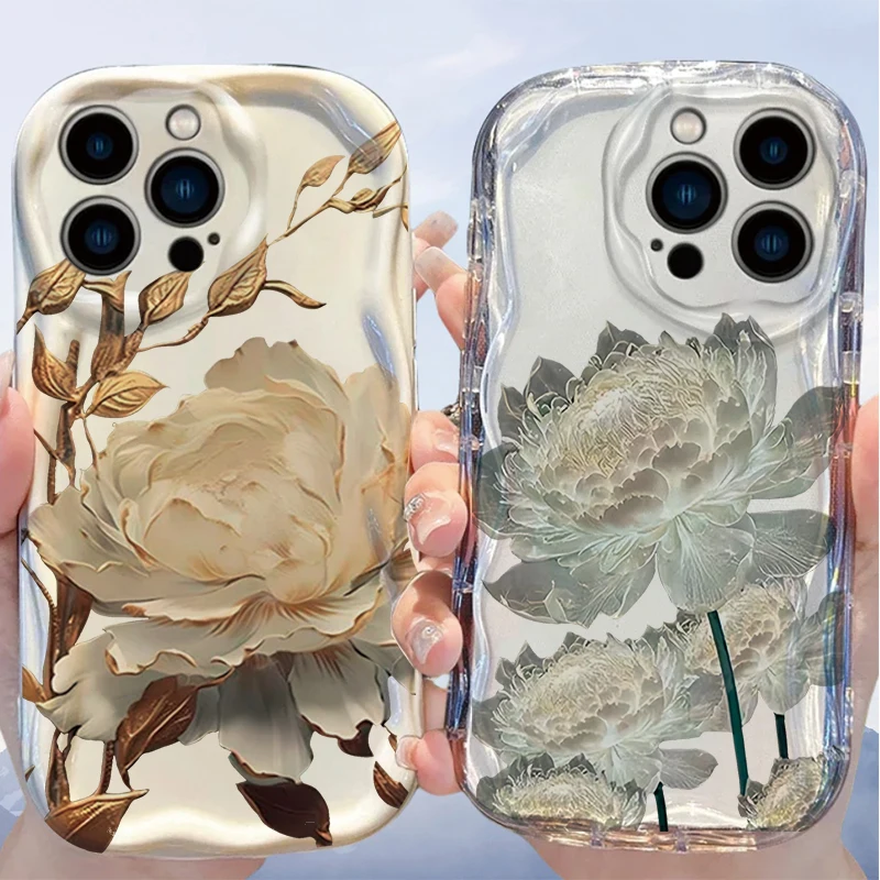 Charming Daisy Lotus Flower Phone Case