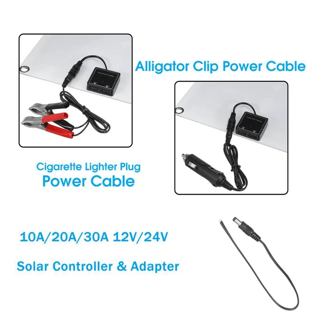 200W Solar Panel Kit 18V Solar Cell with 10A-100A Controller Solar Plate for Phone RV Car MP3 PAD Charger Outdoor Battery Supply 4