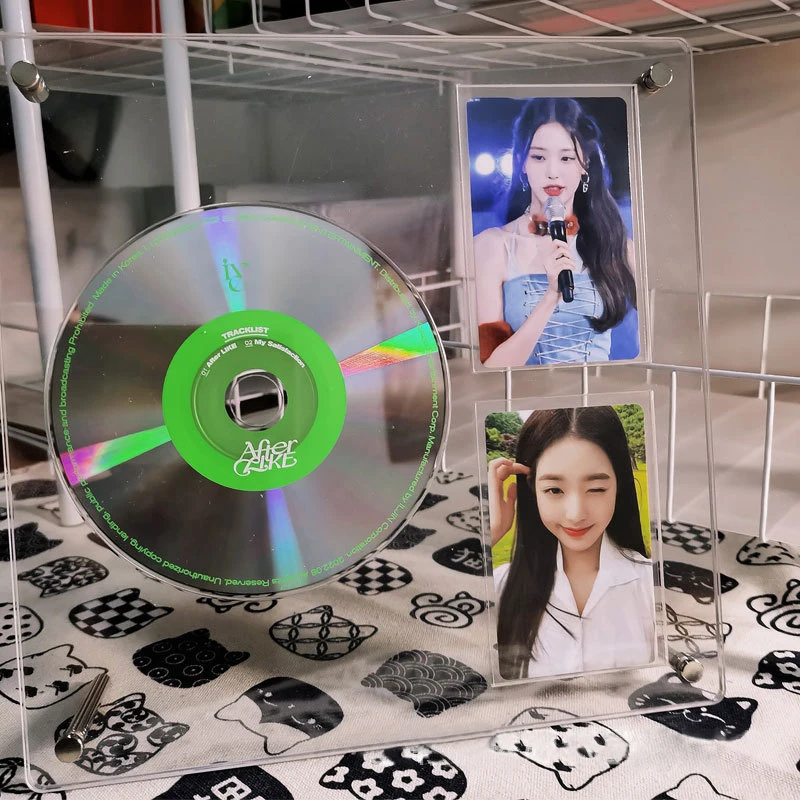 Acrylic Photo Frame Kpop Photocard Stand Idol Photocard Display