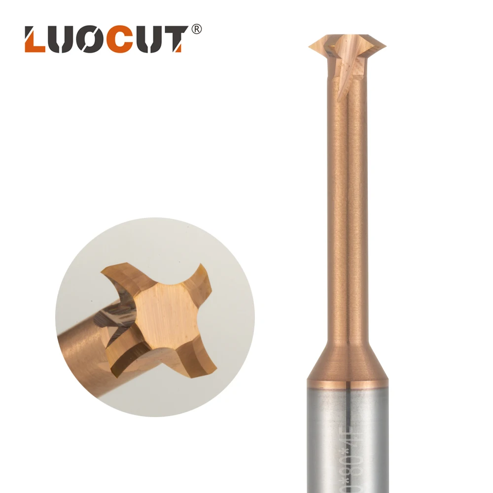 Thread Mill Coated Solid Carbide Miniature ISO UNC UNF Pitch CNC Internal Machining Cutter Tool M3 M4 M5 M6 M8