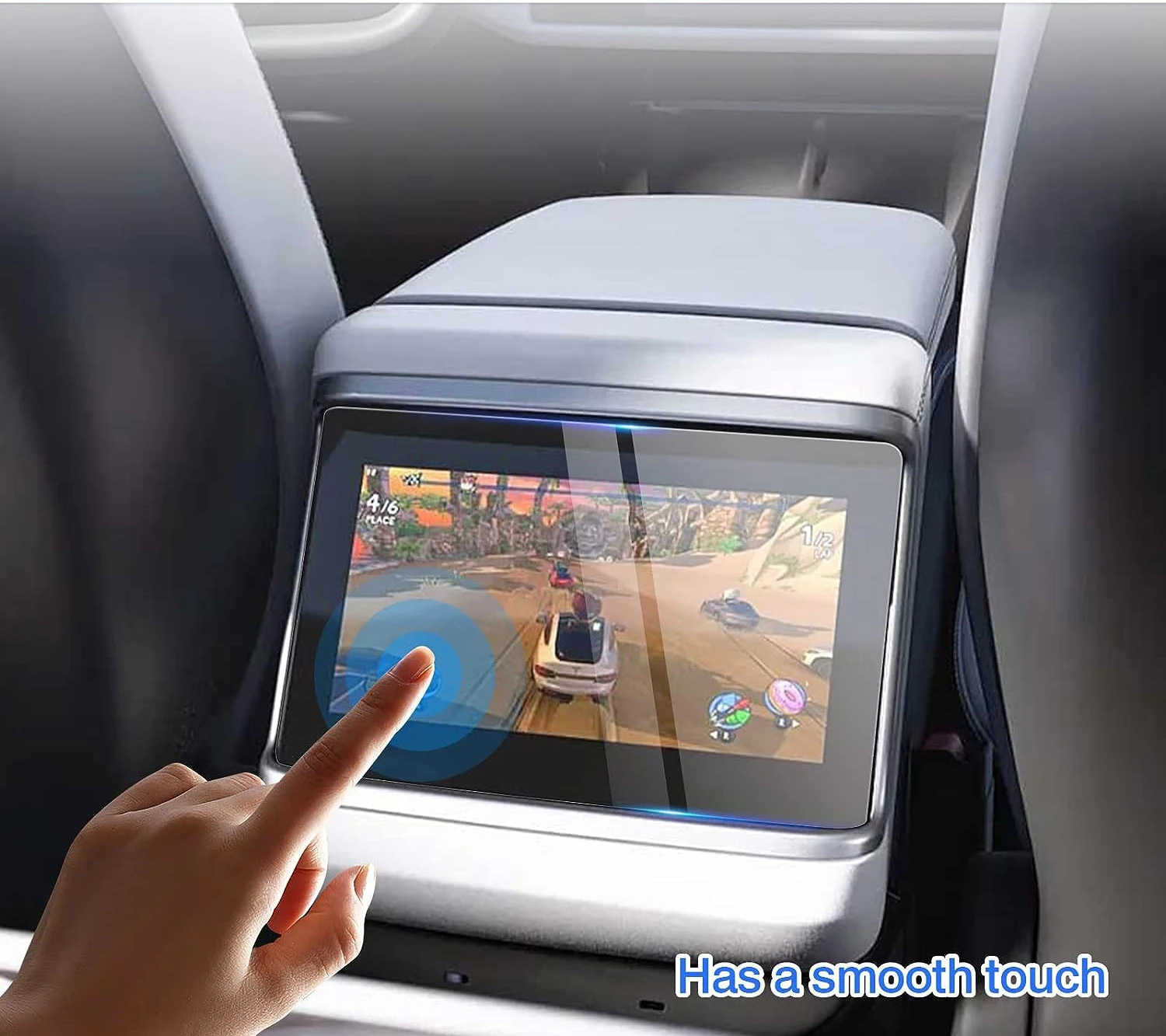 

For Tesla Model 3 Model Y 2017-2022 2023 8 inch Rear Climate Touchscreen HD Tempered glass rear air conditioner Protector