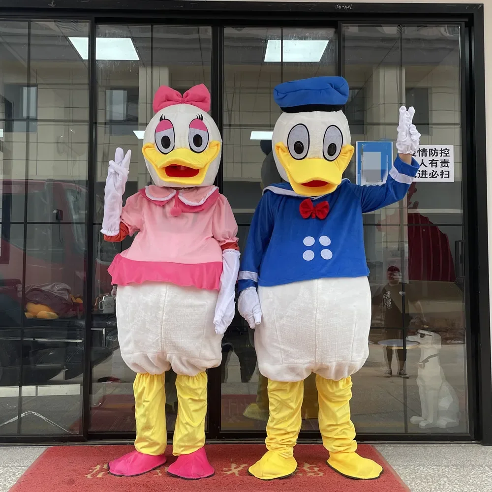Cosplay Donald Duck Boy and Daisy Duck Girl Cartoon character