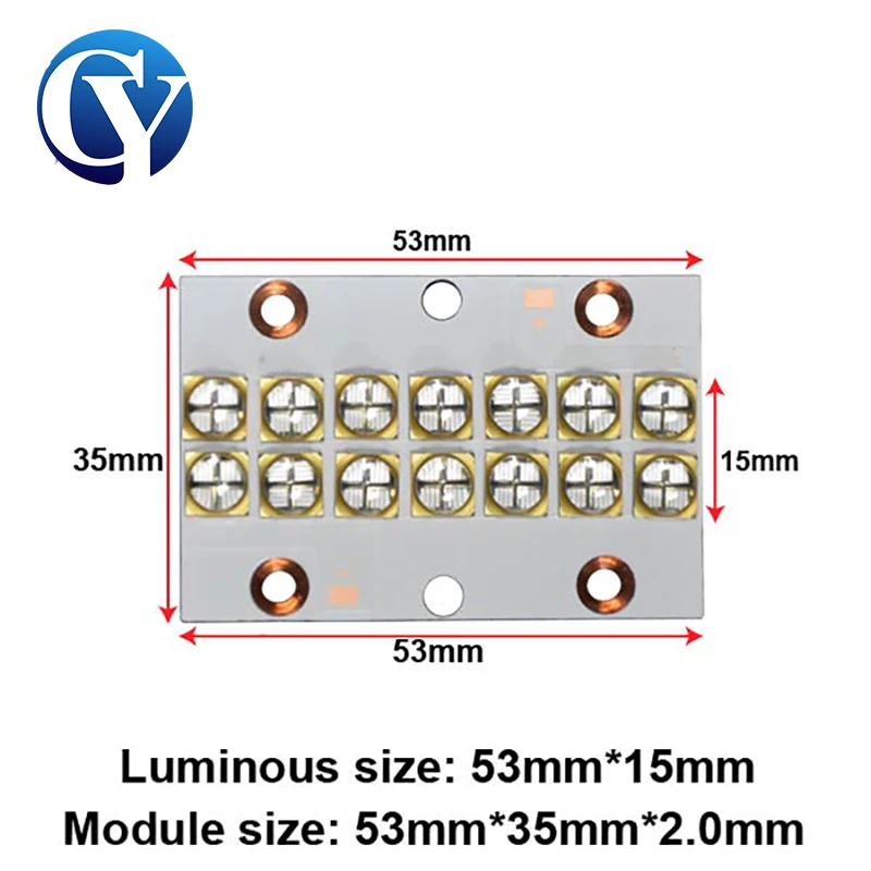 140W UV LED Module Lnk Curing Lamp Ultraviolet Lamp 365nm 385nm 395nm 405nm For Printing gel polish drying lamp