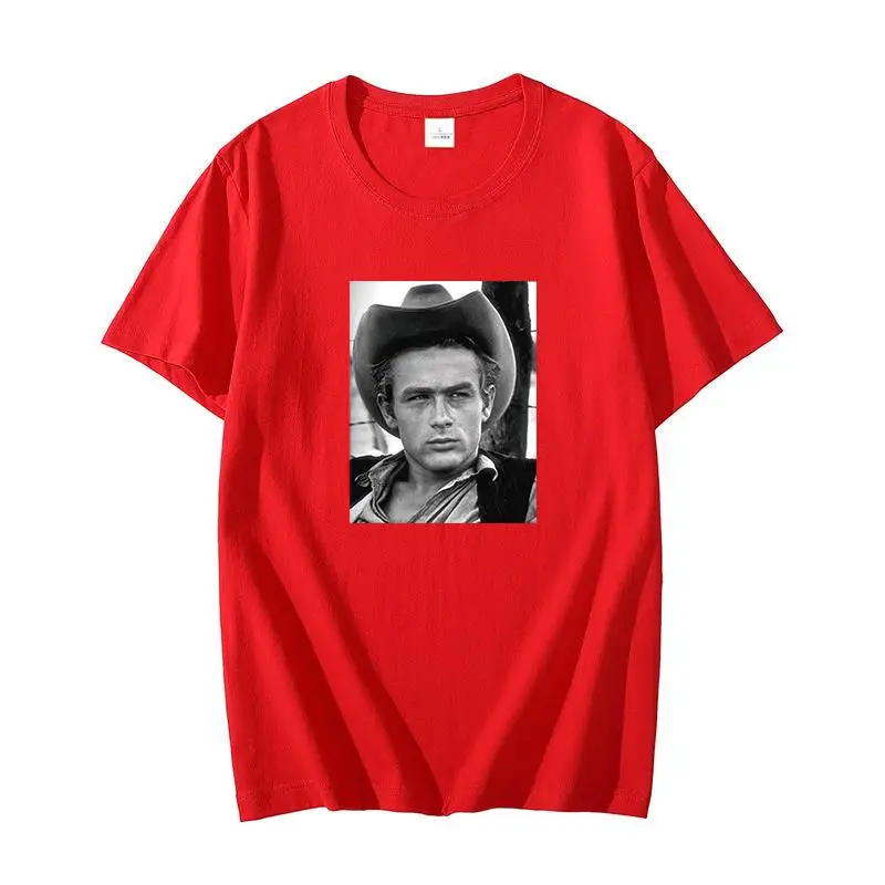 

Classic graphic t shirts James Dean Cool Retro Poster Oversized t-shirt short sleeve t-shirts Summer Harajuku Men's clothing