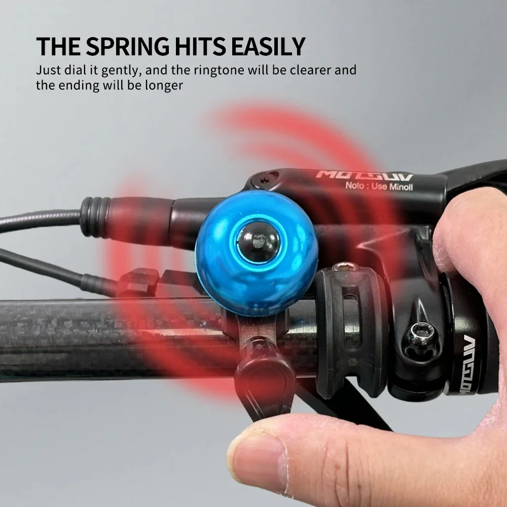 Bicycle Bell Handlebar Mountain Bike Aluminium Alloy Mini Bell Safety Warning Pick Strike Horn Scooter Road MTB Accessories VXM bicycle bell bicycle accessories bicycle horn mountain bike bell