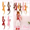 65CM Cute Long-Armed Monkey Shaped Plush Toy Monkey Long Arm Tail Soft Plush Hanging Doll Toy Party Decors Curtains Hanger 2