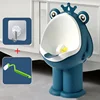 Baby and Children's Toilet Urinal Cartoon Frog Wall-mounted Lift Easy to Wash Portable Boy Urinal 1