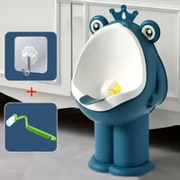 Baby and Children's Toilet Urinal Cartoon Frog Wall-mounted Lift Easy to Wash Portable Boy Urinal 1