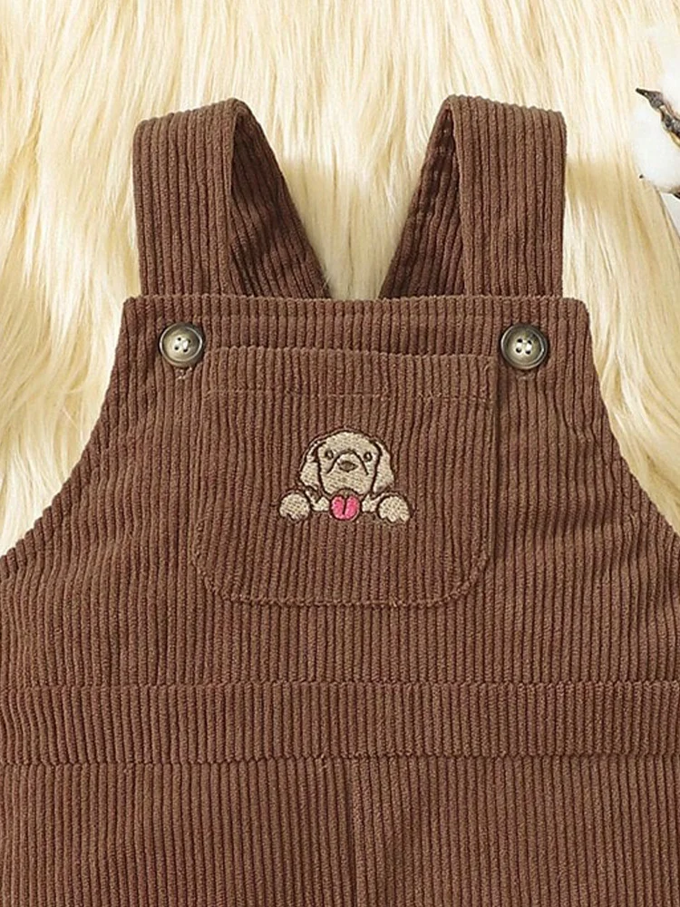 Baby Jumpsuit Boys and Girls Cute Cartoon Little Dog Pattern Romper Children Comfortable Casual Clothing 1-24M Baby Clothes baby rompers baby jumpsuit cotton jumpsuit baby clothing cotton onesies