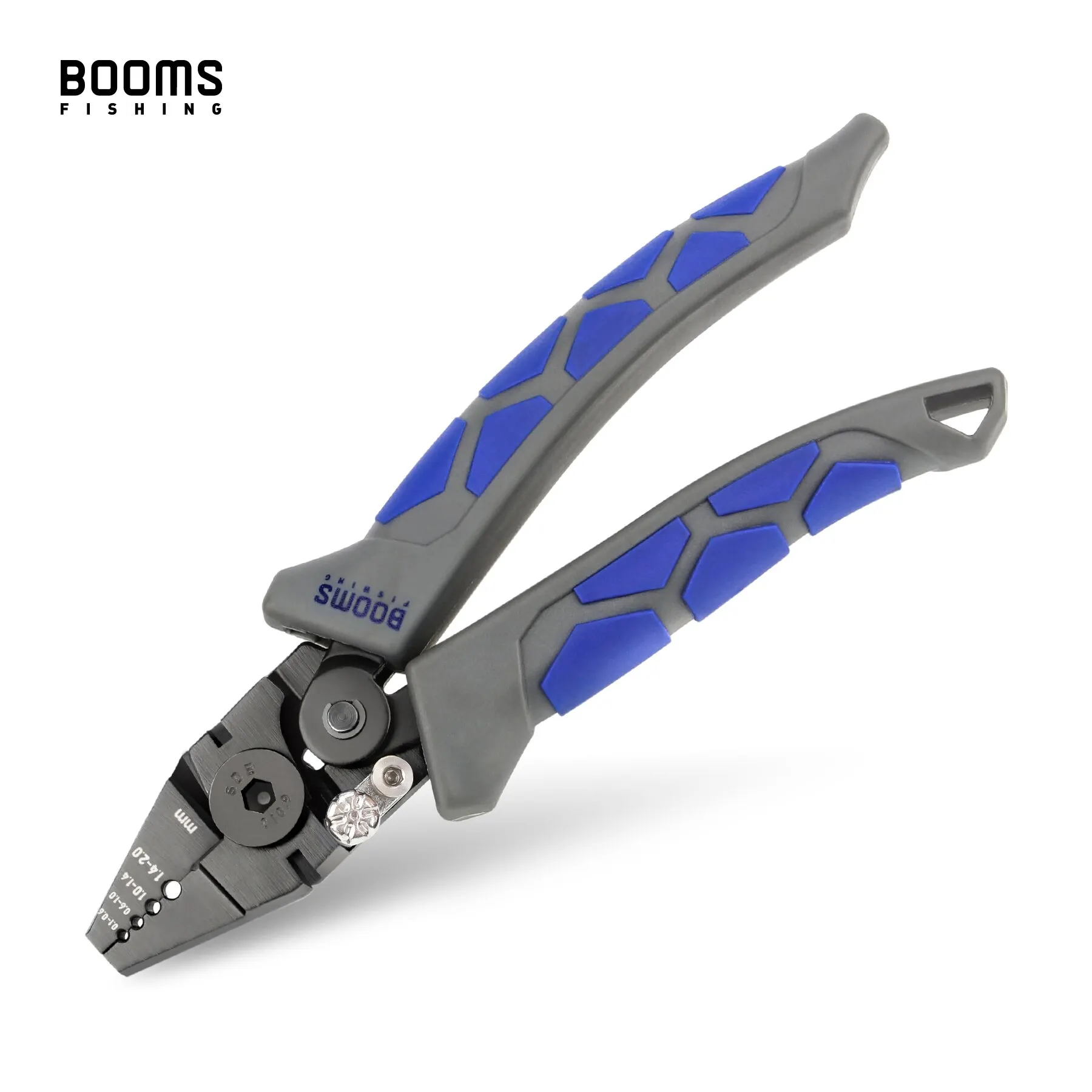Booms Fishing CP4 Fishing Crimping Pliers High-carbon Steel Wire Scissors Cutting For Crimp Double-Barrel Sleeves Tackle Tools Fishing pliers,fishing scissors,fishing tools,fishing tool,fishing tackle
