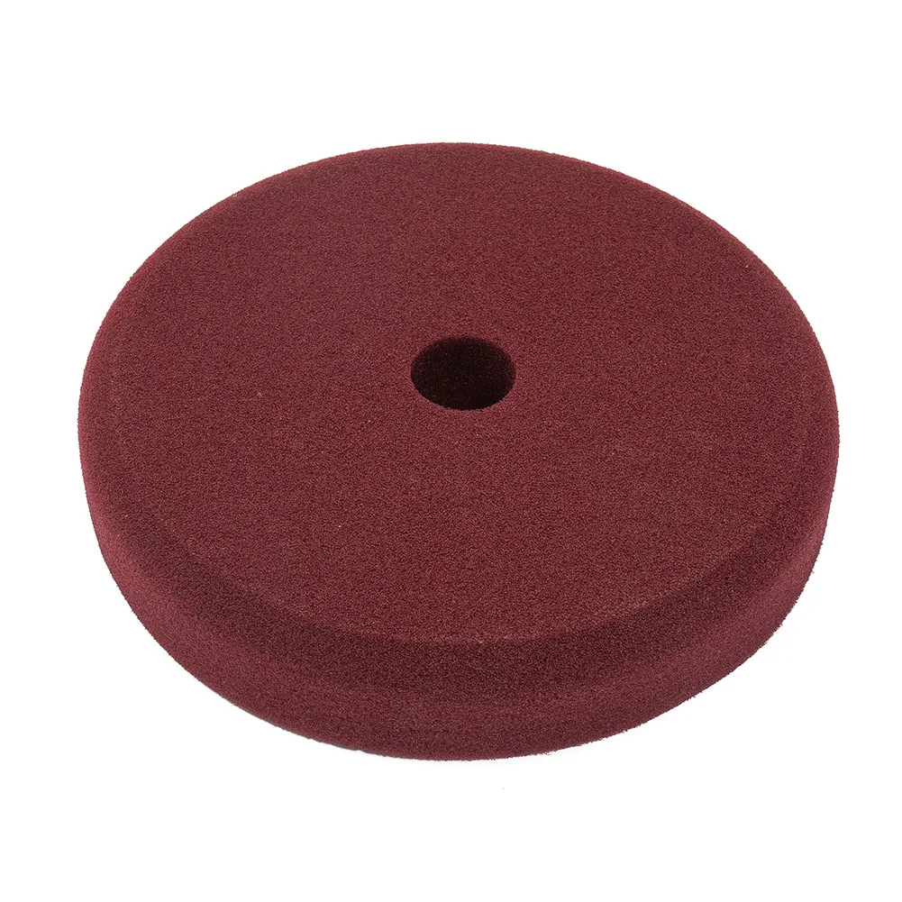 

1pcs Sponge Polishing Pad 7-inch Car Wax Tray Foam Polishing Pads Kit 7in Sanding Disc For Car Waxing Scratch Defect Removal