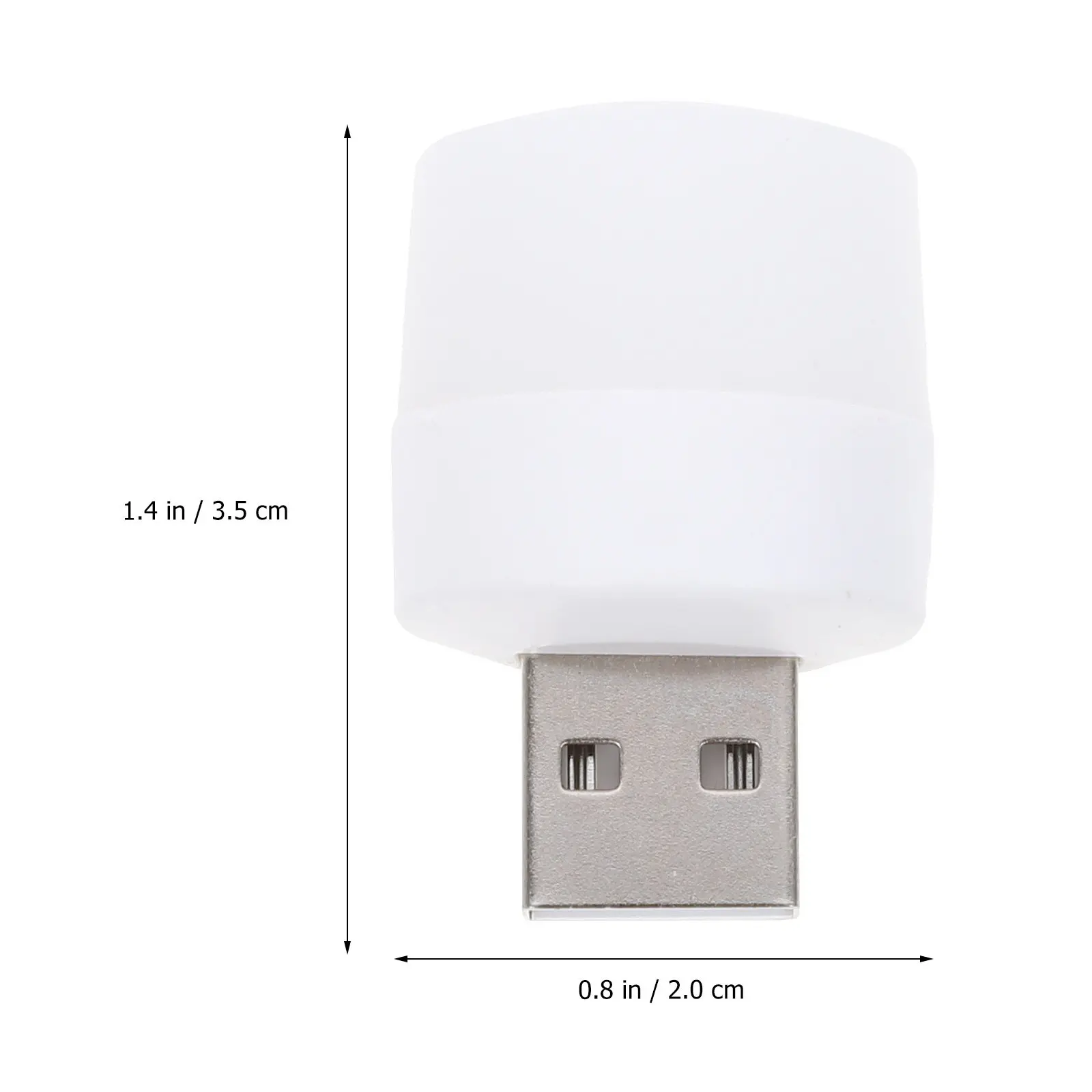 10Pcs 휴대용 USB LED 야간 조명 미니 USB 전원 공급 주변 자동차 인테리어 램프 노트북 라이트 소프트 조명 조명