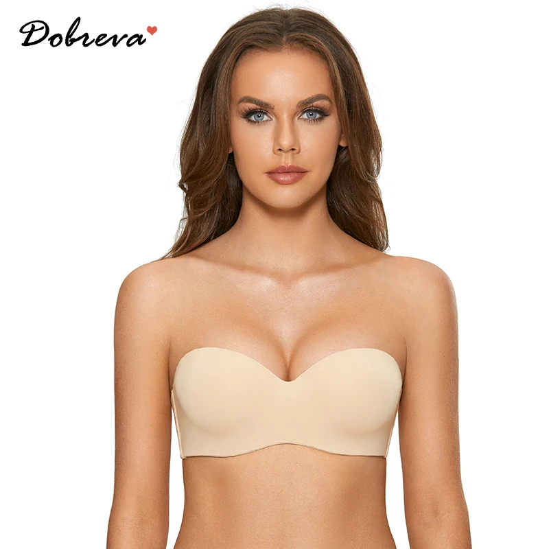 SMOOTHING INTIMATES UNLINED STRAPLESS BRA