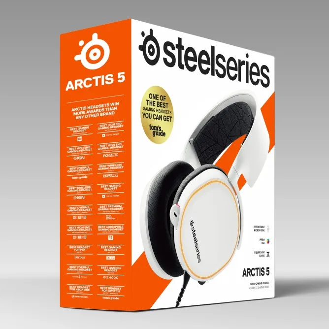 Original 2019 Edition SteelSeries Arctis 5 DTSXV2.0 RGB
