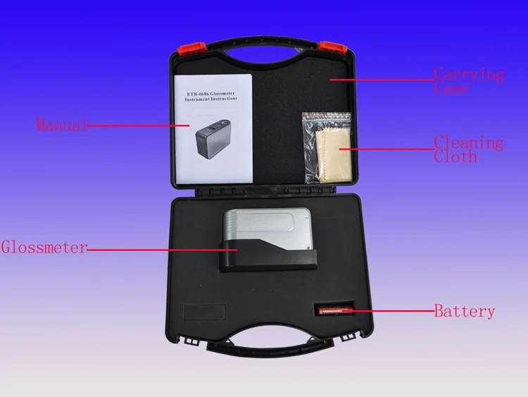 Gloss Meter ETB-0686 Paint Measurement Precise Digital