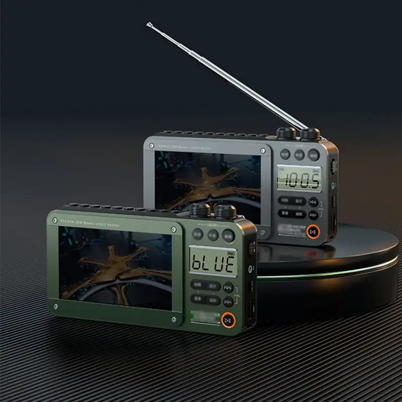 Video Plug-in Bluetooth Pocket Full Band Video Radio