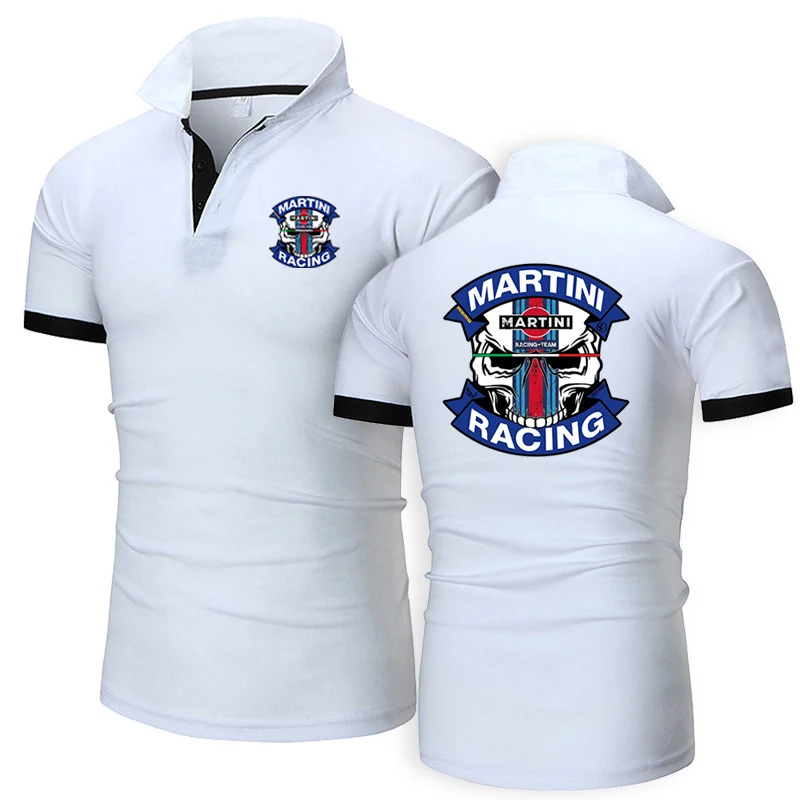 Mens Summer Short Sleeve Polo Shirt Solid Color High Quality Slim Fit