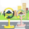 Electric Simulated Driving Steering Wheel Interactive Toys Copilot Toy Electric Toys W/Light Music Sounding Toy Kids Baby Gifts 3