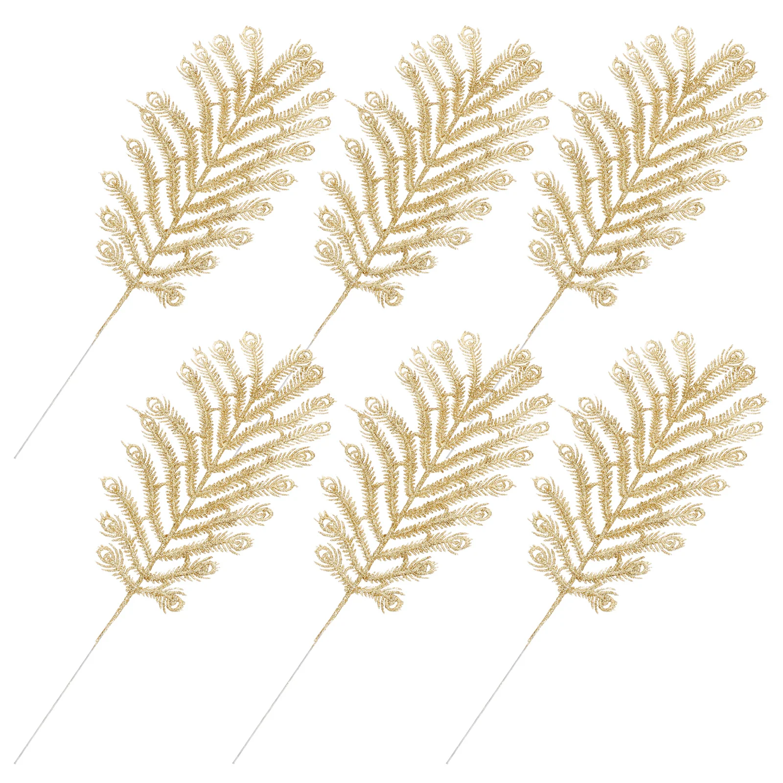 

6 Pcs Christmas Gofts DIY Craft Gift Crafts Artificial Present Simulation Picks