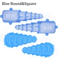 Blue Round-Square