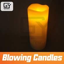 Escape Room Candle Prop Themed Puzzle Blow Out Candles To Unlock With Sequence Or No Order Table Game Wired Connection GENTENLY