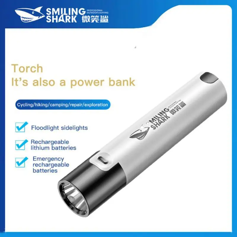 Powerful Flashlight Rechargeable Tactical Led Flashlight Torch Lantern Power Bank Outdoor Ultra