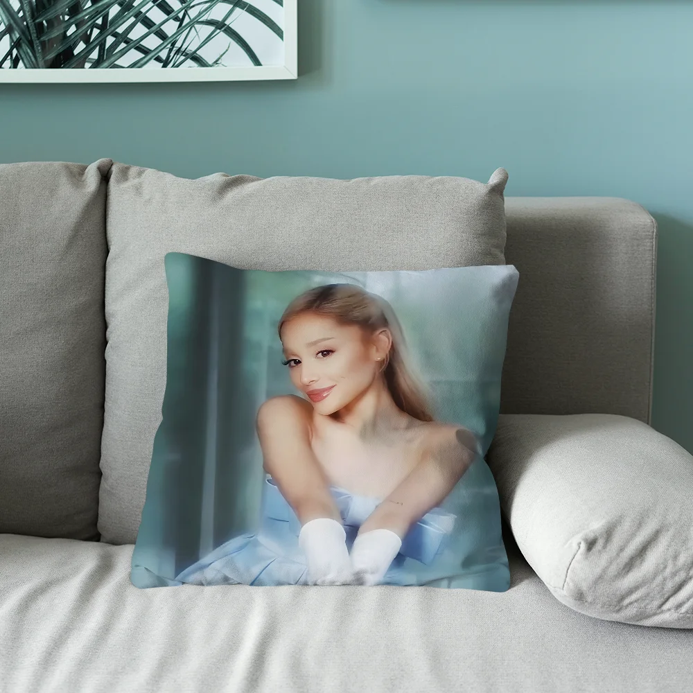 A-Ariana Grande W-Wicked Kissenbezug, weiche Kissenbezüge für Bauernhaus-Sofa-Dekoration, Heimdekoration und Schutz – Detail 14