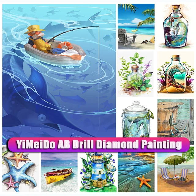 YiMeido AB Diamond Painting Anime Character Art Picture Set Cross Stitch 5D  DIY Diamond Embroidery Cartoon for Children Gift - AliExpress