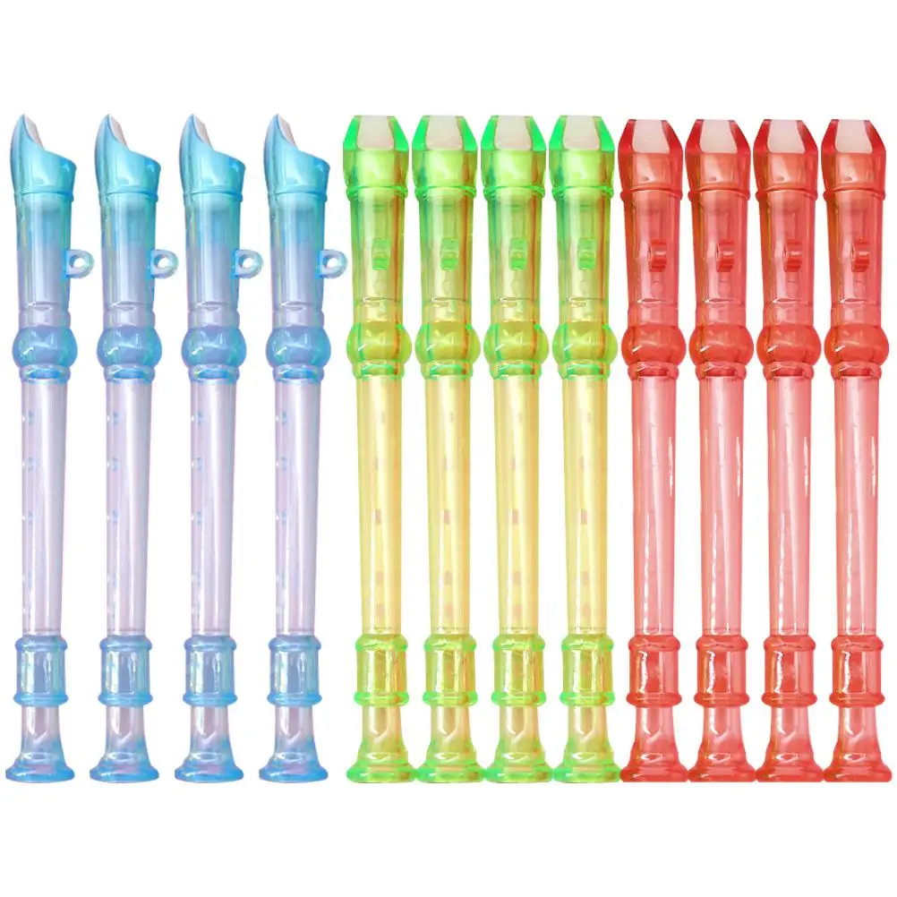 12 Pcs Children's Early Childhood Education Mini Clarinet Kids Small Musical Instruments Toys Simple