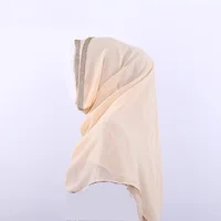 ONE Japan Pin  Muslim Long Scarf Islamic Wrap Islamic Headscarf Chiffon Hijab