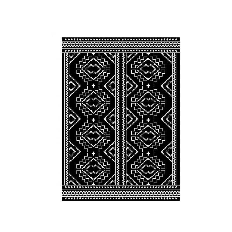 thumbnail image 1 of Alfombra con estampado Retro para sala de estar, decoración del hogar, alfombra para los pies de la cama, sofá minimalista, mesa de centro, Tapis, 러그, 1 of 5