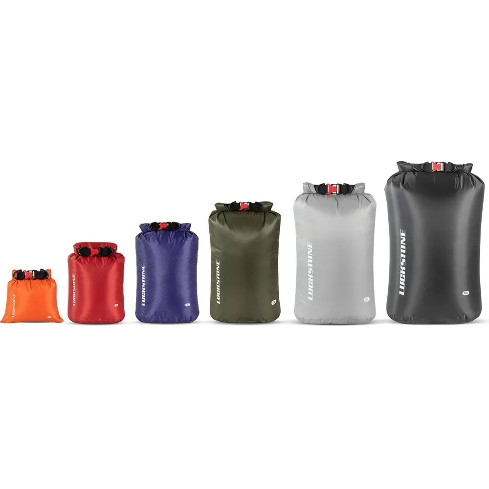 1.5/3/5/12/20/35L dry bag sack 70D ultralight drifting swimming clothes storage bag pack waterproof rafting kayaking sport dry bag waterproof bag swimming bag