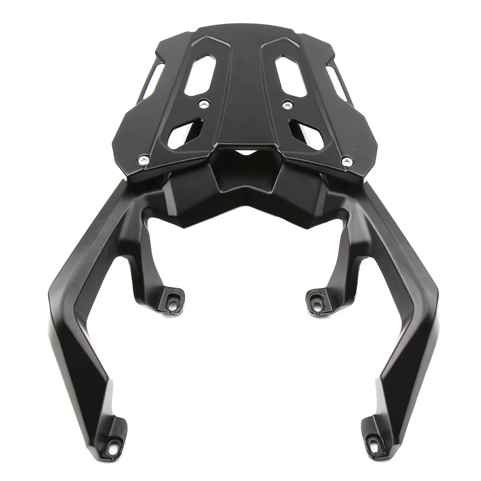 Portaequipajes Trasero Para Honda Forza 350/250/125 - Soporte De Carga, Apoyabrazos Para Pasajero - Aleación De Aluminio, Color Negro