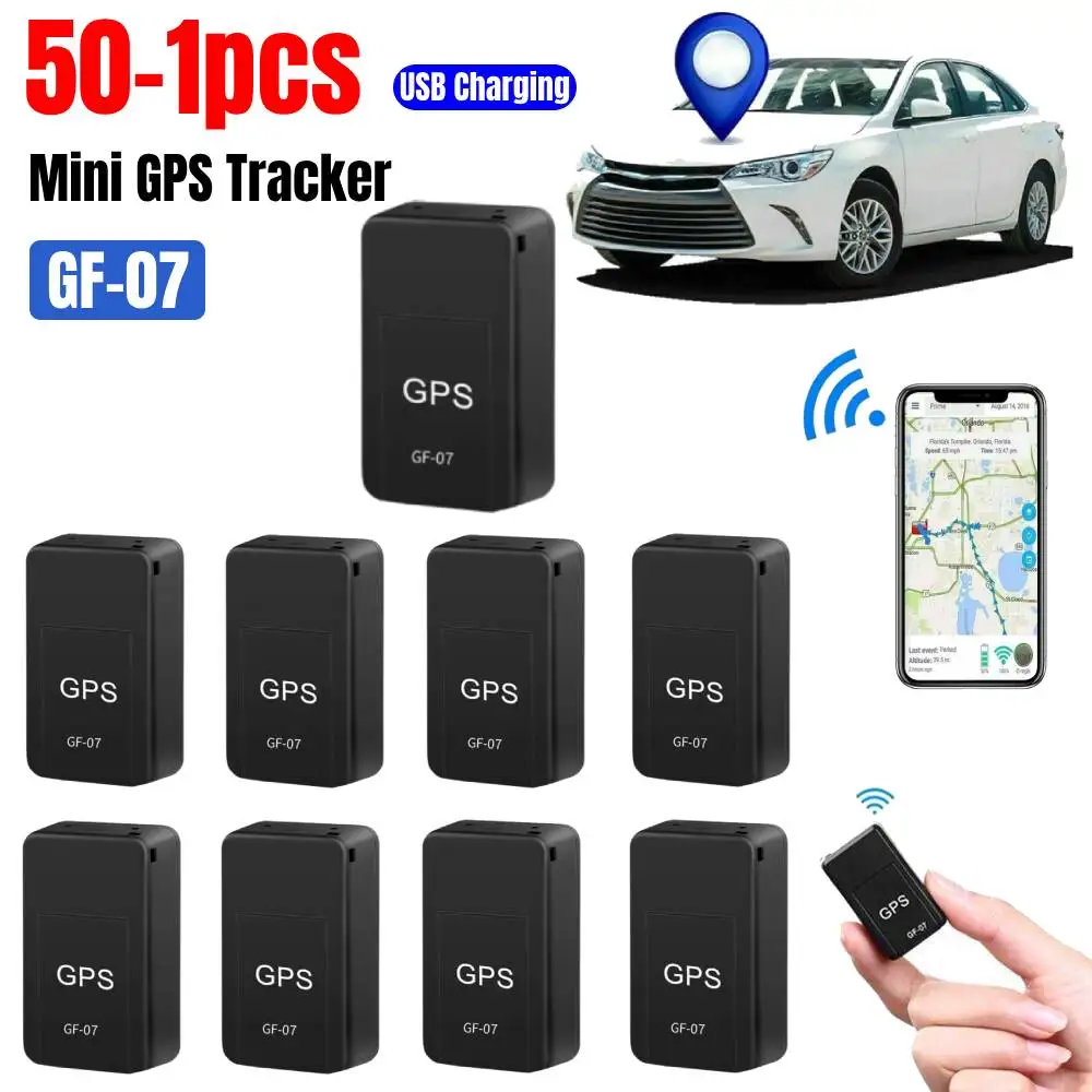 GF-07 Mini GPS Tracker Small Strong Magnetic GPS Locator Anti Theft Anti Lost Locator SIM Message Positioner gps tracker
