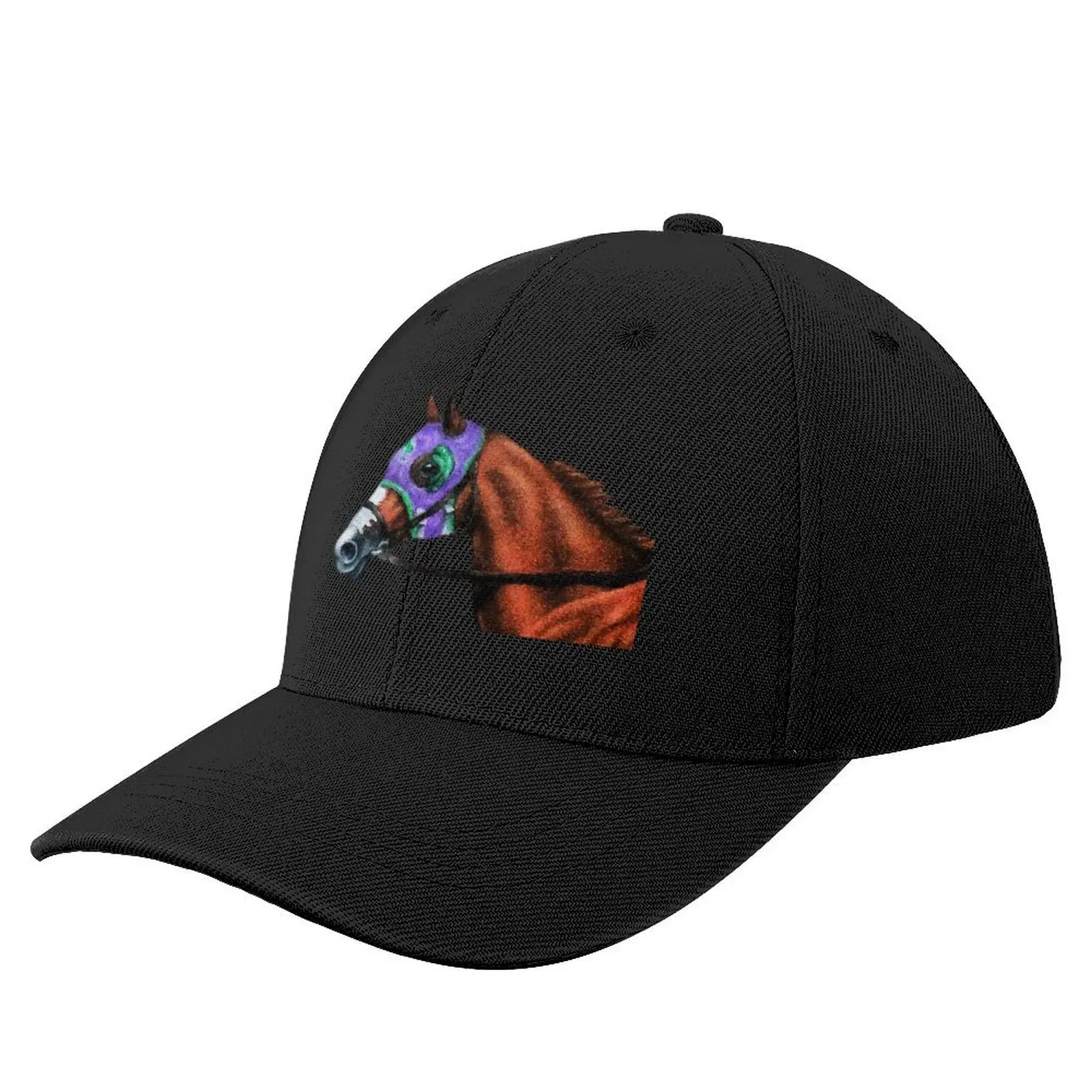 

California Chrome racehorse Baseball Cap Visor Wild Ball Hat Golf Wear Men Women's