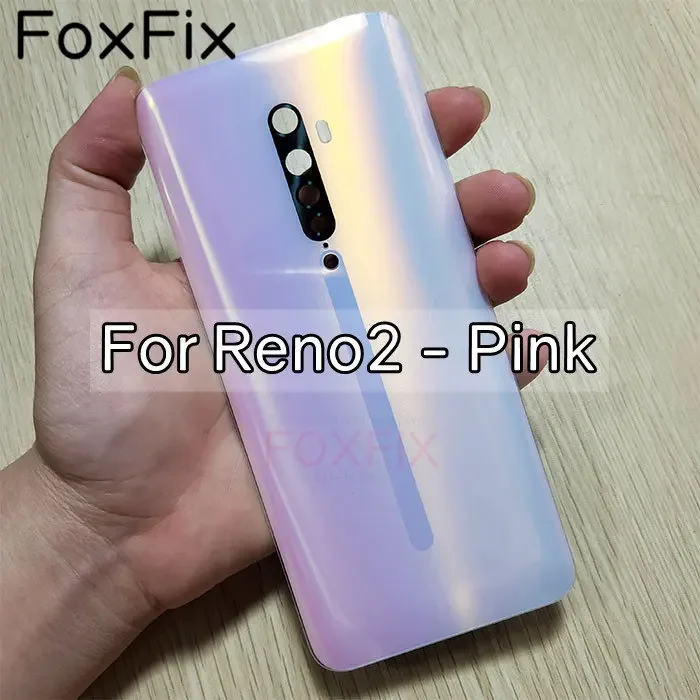 Couvercle De Batterie (dos En Verre) De Rechange Pour Oppo Reno / Reno 5G (modèle CPH1917) - Couleurs Au Choix - Neuf