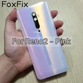Vitre Arrière (cache Batterie) Avec Adhésif Pour Oppo Reno2 Z - Noir - Neuf Globalstock