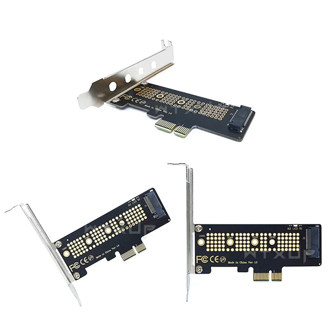 NVMe PCIe M 2 NGFF SSD to adapter card PCI express x 4 to M.2 card with  bracket with screws New Dropship - AliExpress