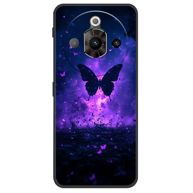 Cute Fashion Black Silicone Soft Phone Case - Shockproof Back Cover Shell