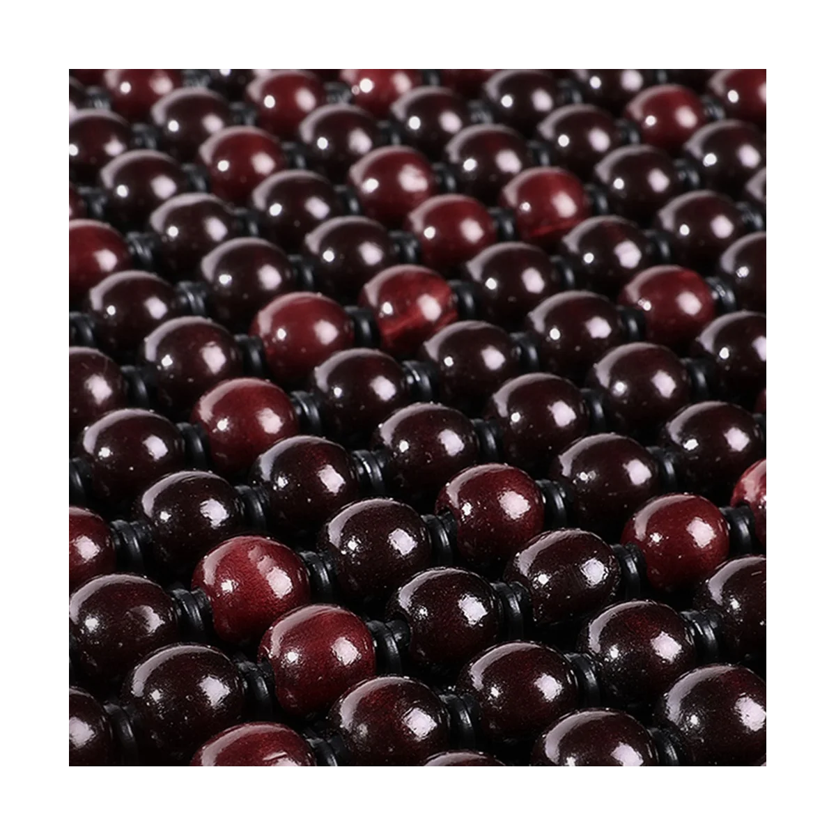 

Car Cushion Car Cover Summer Single Piece Cushion Universal Cool Cushion Car Accessories Red-Black