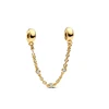 New Sparkling Hearts Clip Gold Dragon Protective Talisman Charm Beads Fit Original European 925Silver Bracelet DIY Women Jewelry 3