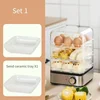 220V Household Egg Cooker Automatic Power Off Egg Steamer Multifunctional Large Timed Three-layer Egg Steamer Breakfast Machine 3