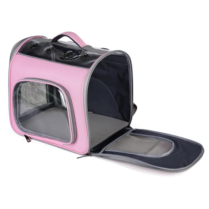 Oulylan Cat Carrier Bags Breathable Pet Carriers Small Dog Cat Backpack Travel Space Capsule Cage for Dogs
