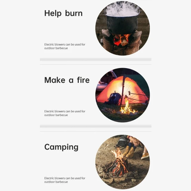 Bbq Ventilátor 9733 Air Blower 97X97X33Mm 5V 12V 24V 3600R Faszén Indító W T G5Ab -Hoz - Image 4