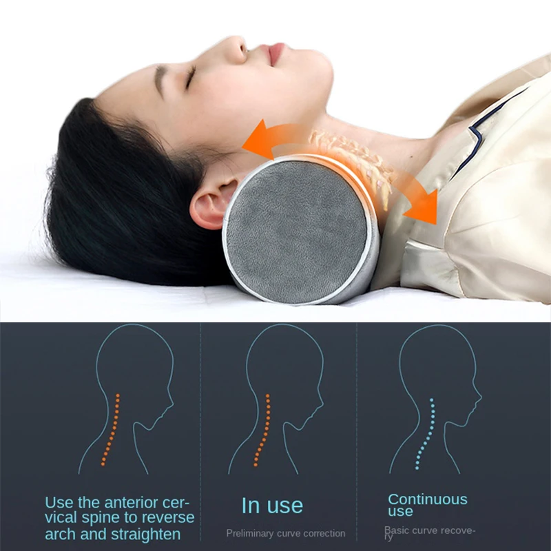 Memory Foam Round Pillow Neck Spine Lumbar Protection Pillow Maternity Pillow Soft Sleeping Orthopedic Pillows Bedding Pillow 이불 2