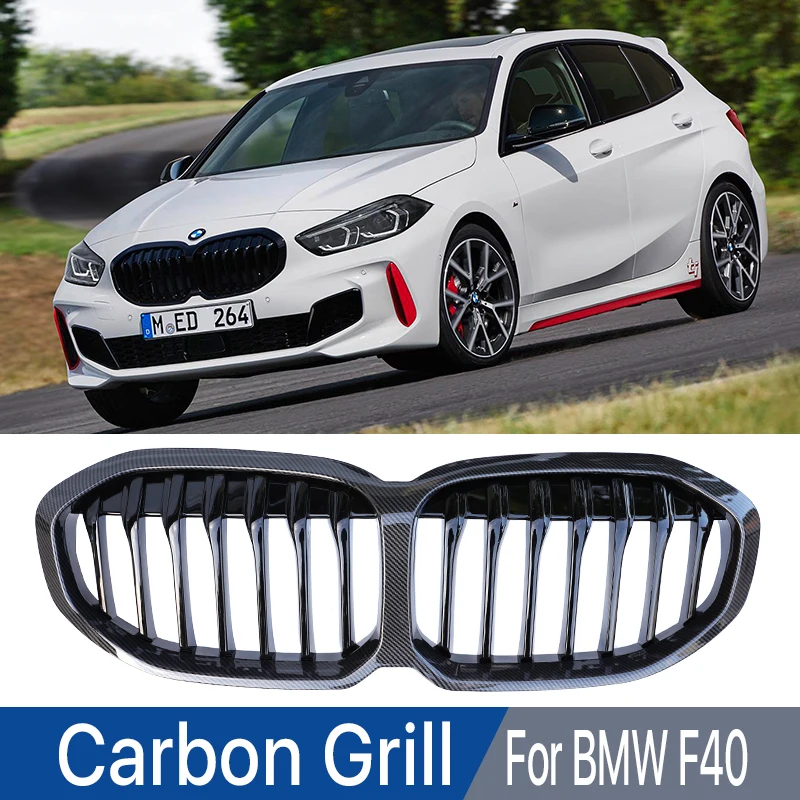 Auto Front Kühlergrille für BMW 1 Series F40 2020 2021 2022 2023,Sport  Kühlergrill Front Motorhaube Kühlergrill Auto Grill,A/A: : Auto &  Motorrad