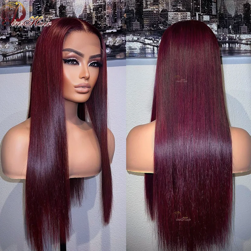 Human Hair Wig Straight Lace Front