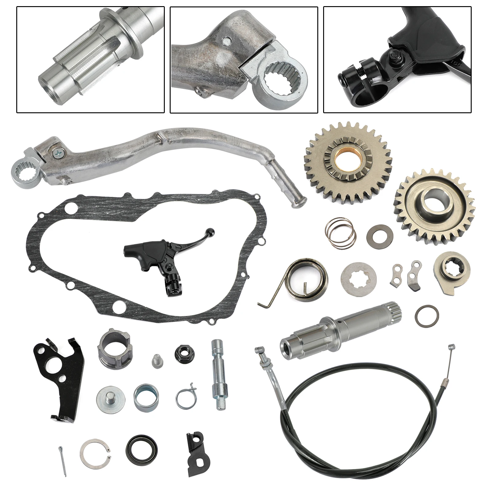 Topteng Kick Start Starter Replace Kick Lever Kit For DRZ400 E Models 26300-29815