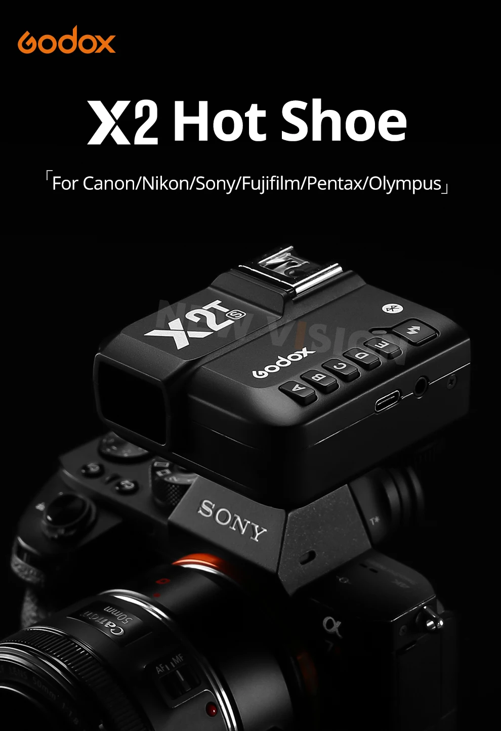 X2T Trigger Hot Shoe X2T-C X2T-N X2T-S X2T-F X2T-O X2T-P Replace Accessories for