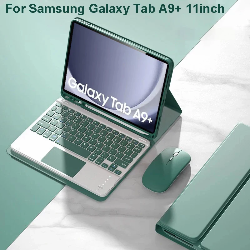 Case for Samsung Galaxy Tab A9 Plus 11inch Detachable Bluetooth